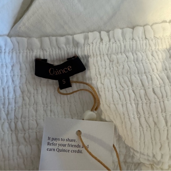 100% Organic Cotton Gauze Smocked Maxi Skirt - Picture 6 of 8